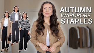 CLASSIC & TIMELESS WARDROBE STAPLES FOR AUTUMN & BEYOND