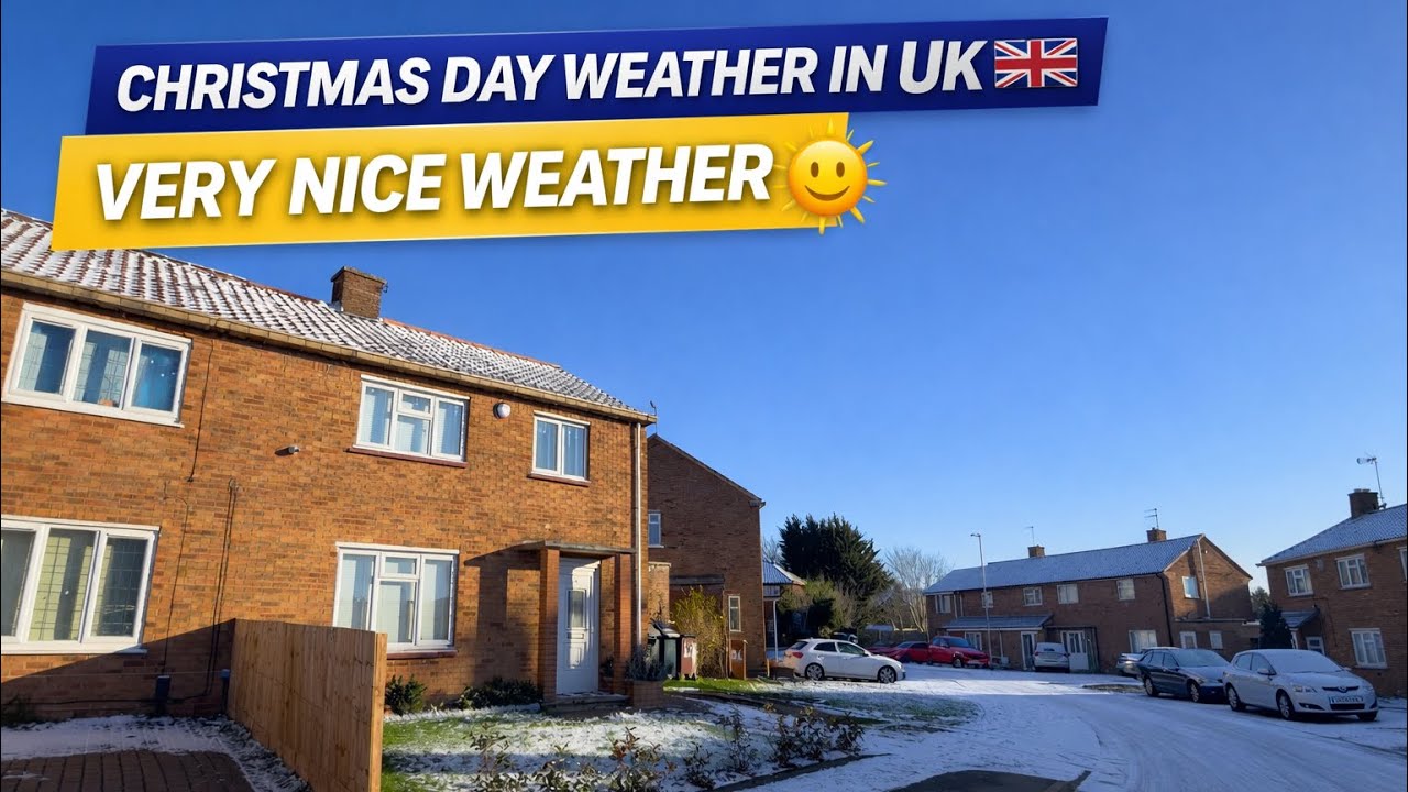Christmas Day Weather in UK 🇬🇧 Very Rare Weather in UK 
