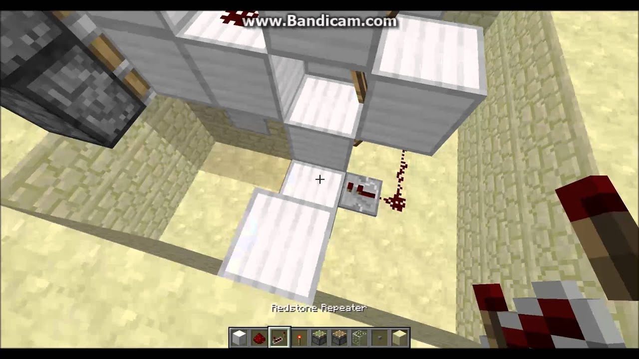 Minecraft (1.6.2) Piston Elevator Tutorial [Simple/Fast/Infinite] - YouTube