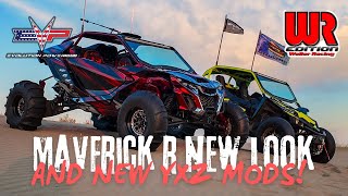 Yamaha YXZ rips with a new Weller Racing Full Exhaust and Tune! + Mav R Gets a New Look!