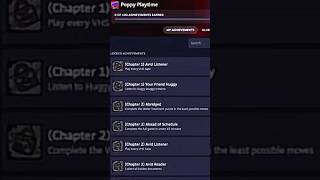Poppy Playtime Steam Achievements?! ⚙️