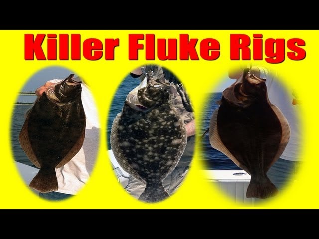 FLUKE Fishing HOW TO Tie KILLER FLUKE RIGS / Summer Flounder Rigs JUMBO  Fluke Catchers 