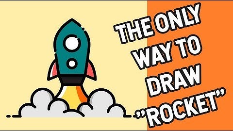 Inkscape Tutorial : How to Draw Vector Rocket