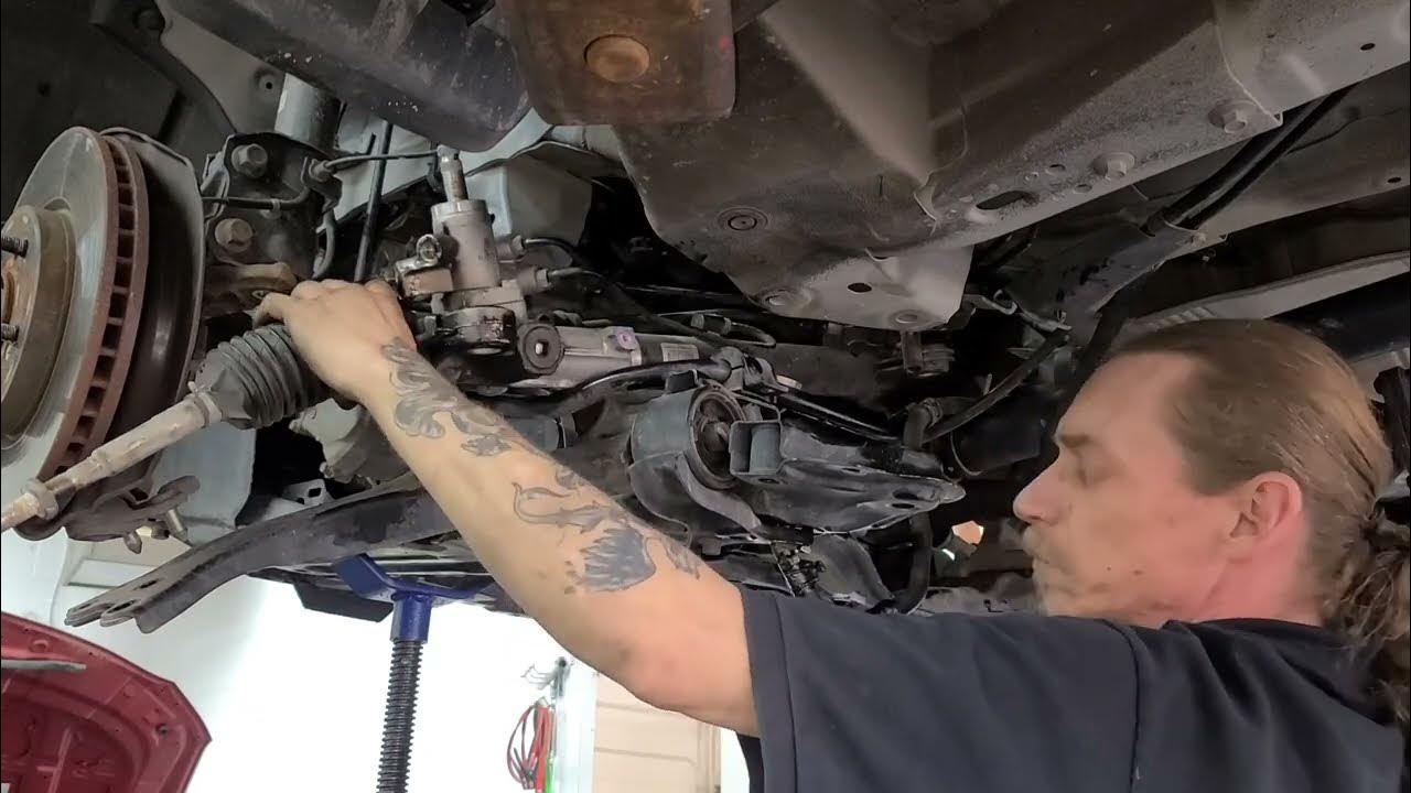 Rack and Pinion on a 2010 Honda CR-V - YouTube