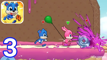 Fun Run 4 - Gameplay Walkthrough Part 3 Bunny ( iOS, Android )