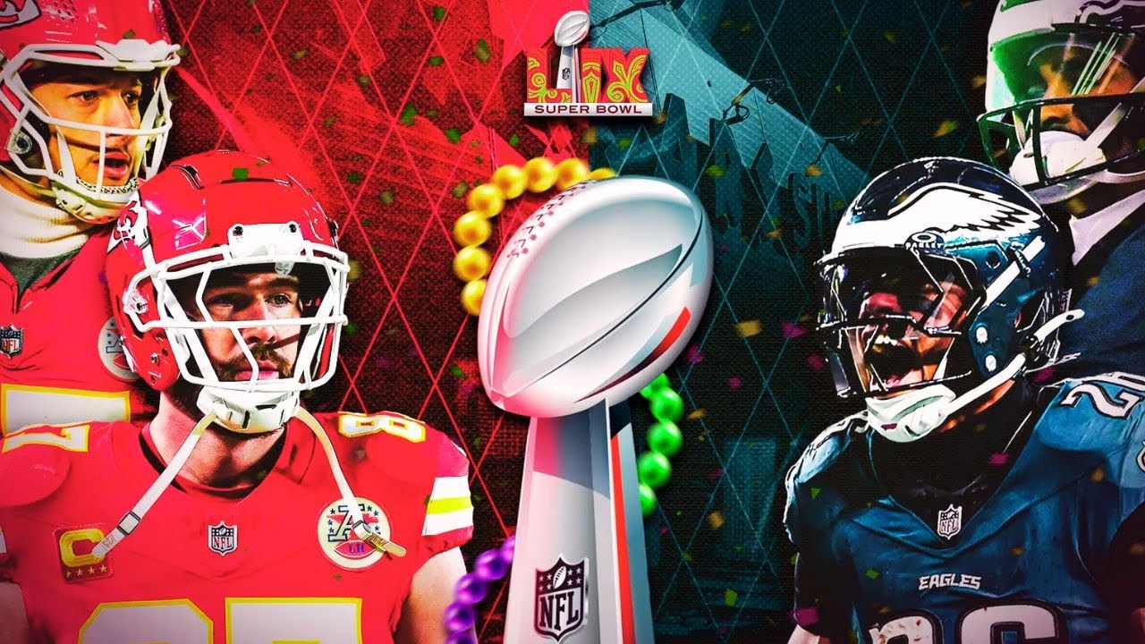 CHIEFS VS EAGLES SUPER BOWL 59 LIVE STREAM - YouTube