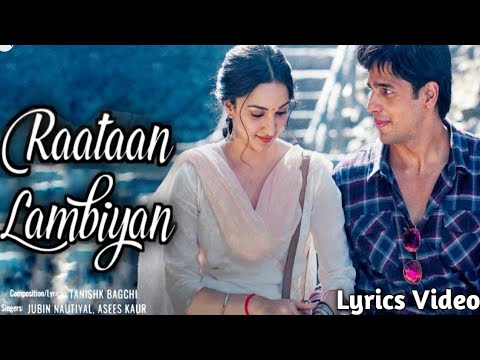 Raatan Lambiyan official music video  shershah  Hindi song   tamanna929