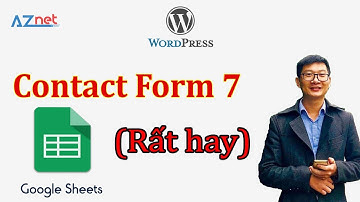 Hướng dẫn tích hợp Contact Form 7 với Google Sheet trong Google Drive