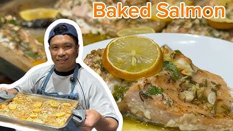 Lemon Butter and Garlic Baked Salmon, No Fail Recipe