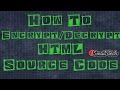  How To Encrypt/Decrypt HTML Page Source Code - 2017