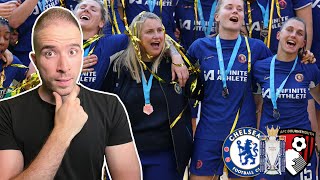 CHELSEA WOMEN WIN THE LEAGUE! GOODBYE EMMA HAYES! 💙 | Chelsea vs Bournemouth & PL Final Day Preview
