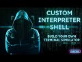 Creating an Interpreter Simulation in Python | Build Your Own Terminal Simulator |With Md. Almas Ali
