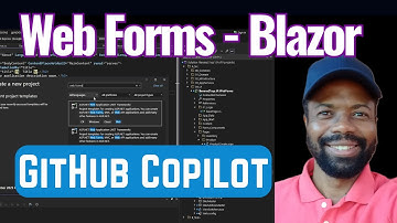 GitHub Copilot. Migrating Asp.Net - Web Forms App to Blazor. Attempt 1