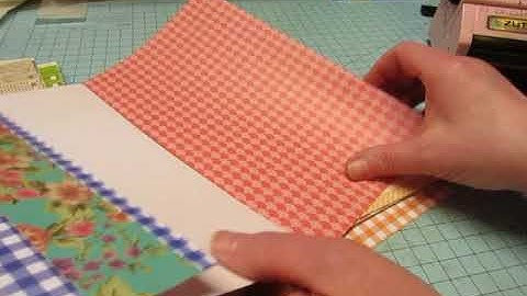 Binding a Smash Book with the Bind-It-All