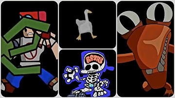 Rainbow Friends in FNF | Best Game Over Screen - Friday Night Funkin