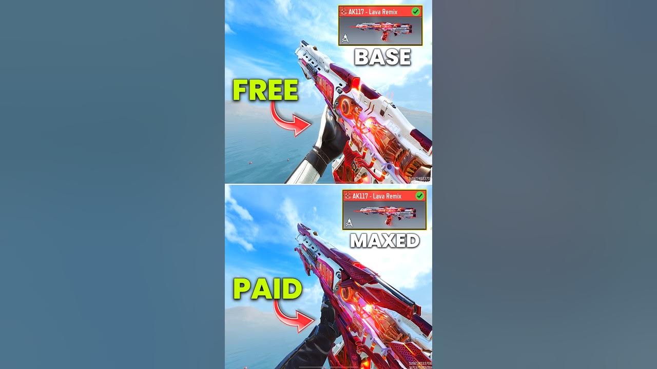 Free vs Paid Mythic in CODM Free vs Paid Mythic in CODM