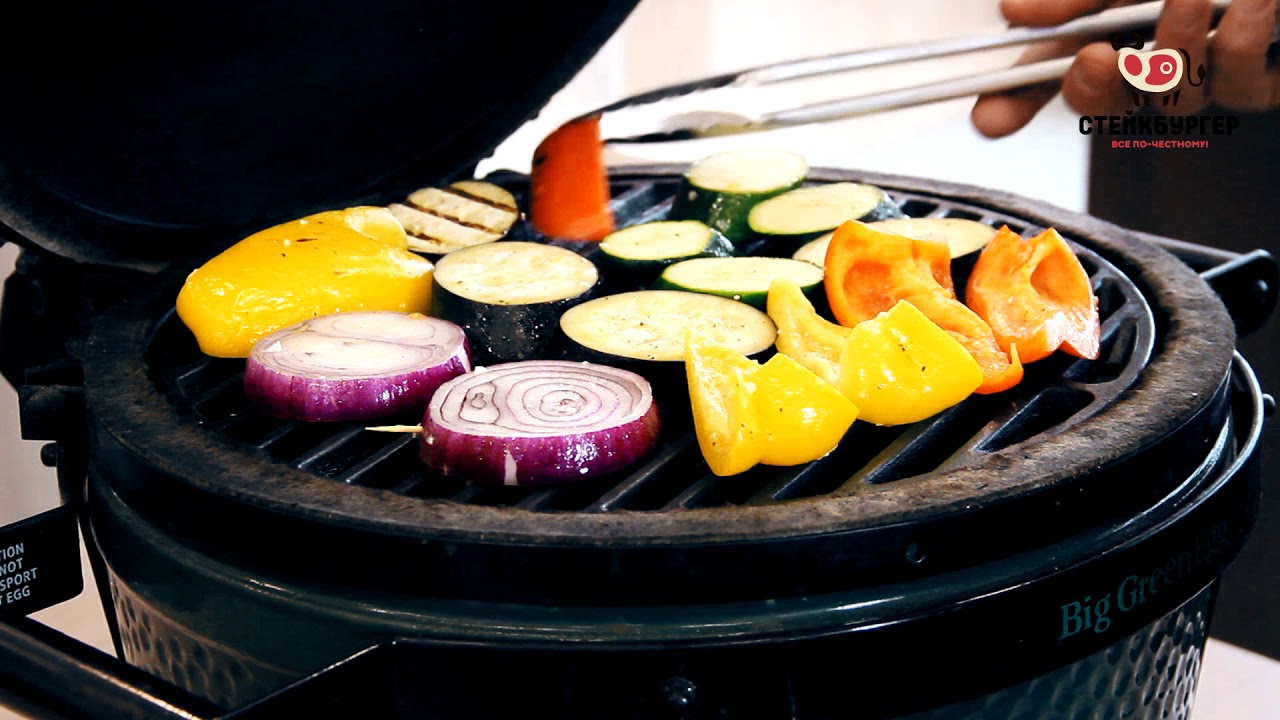 Рецепт салата из овощей гриль