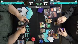 Jeskai Through the Breach vs Gruul Storm | Modern FNM | Round 2