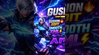 XML PRESENT 🔥 Gusion Skin Edit | Alight Motion Edit ⚡ Smooth Beat Sync | MLBB Trending Edit #xml