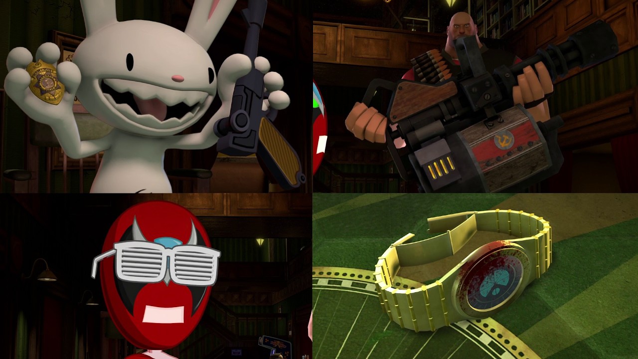 Winning All of the Poker Night TF2 Items Again (plus TF2 Weapons Showcase)