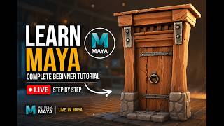 Live 3D Modelling in Maya | Step-by-Step Tutorial for Beginners