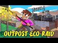 Eco Raiding Bases at OUTPOST with a RANDOM STRANGER in Rust....