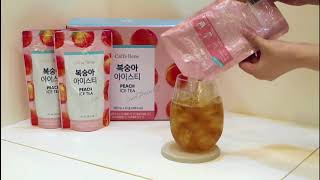 【CAFFEBENE 咖啡伴】水蜜桃冰茶 peach ice tea 🍑🍑