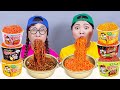 Convenience Store Fire Noodle Spicy Food Mukbang DONA 