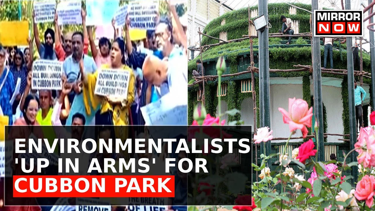 Environmentalists Protest Against Building In Cubbon Park, Known As Bengaluru's Green Lung | News
