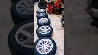 #Swift# Varna i20 i10# desire Etios Etios lever #alloy wheels continental tyre u c 6 model