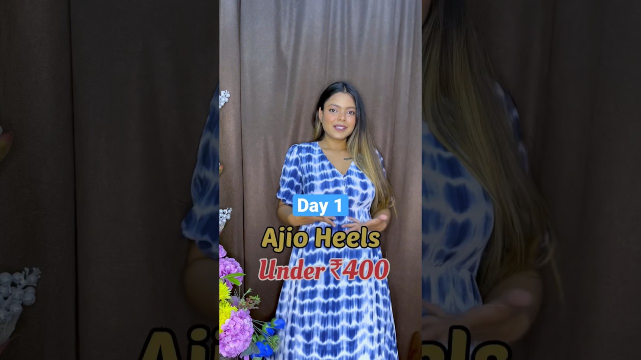 Ajio Heels Under ₹400😍 