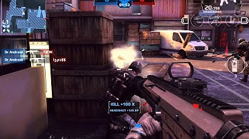 Modern Combat 5 CTF gameplay victory kd 30-4