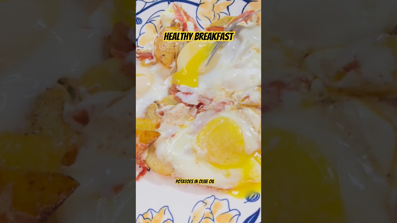 It’s so easy and quick healthy potatoe eggs 