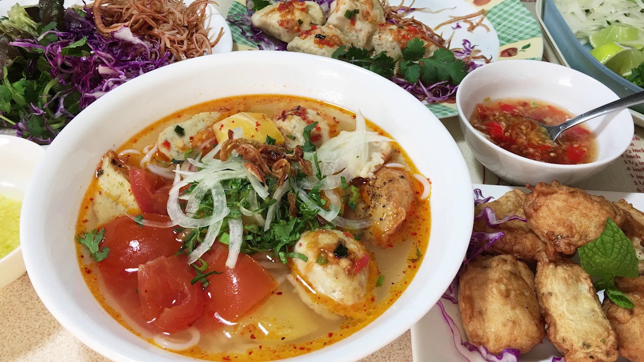 Làm Bún Chả Cá Đà Nẵng Fish Cake Vermicelli Noodles Soup YouTube