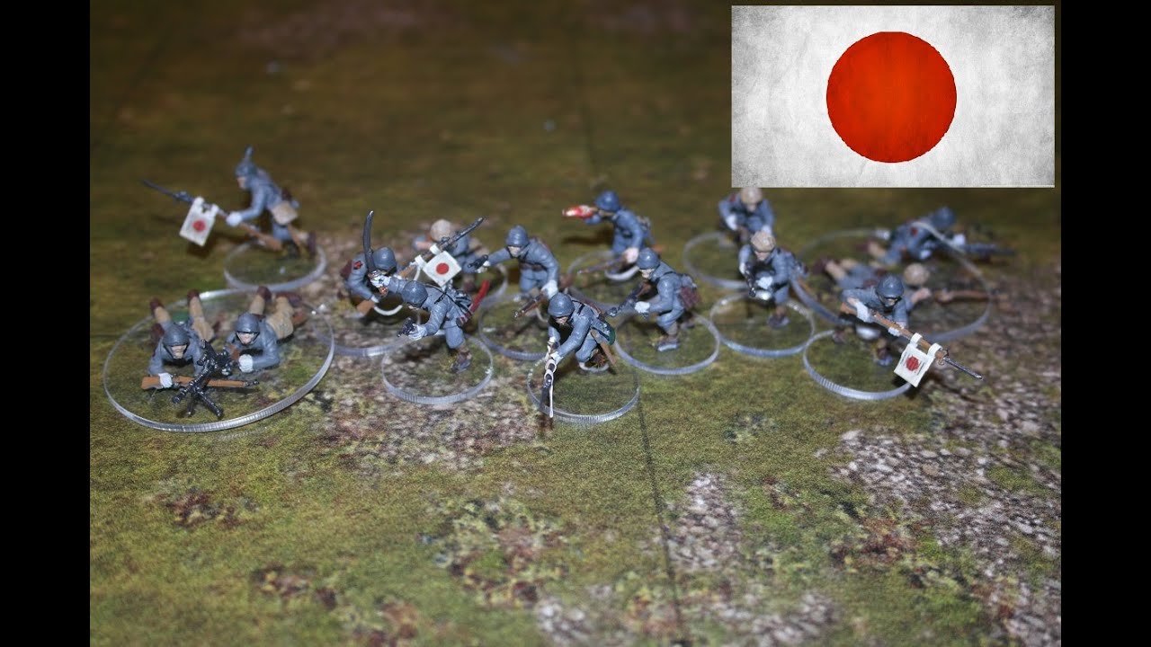 Japanese WWII IJN Rikusentai Paratroops Bolt Action YouTube