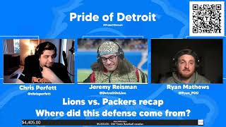 Reacting to the Lions' upset win over Packers!