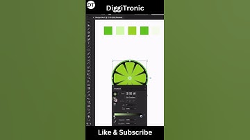 Create a Juicy Lime in Adobe Illustrator 🍋‍🟩 | Beginner-Friendly Vector Art Tutorial  #diggitronic