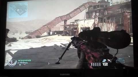 1v1 quick scope on rust MW2 PWN