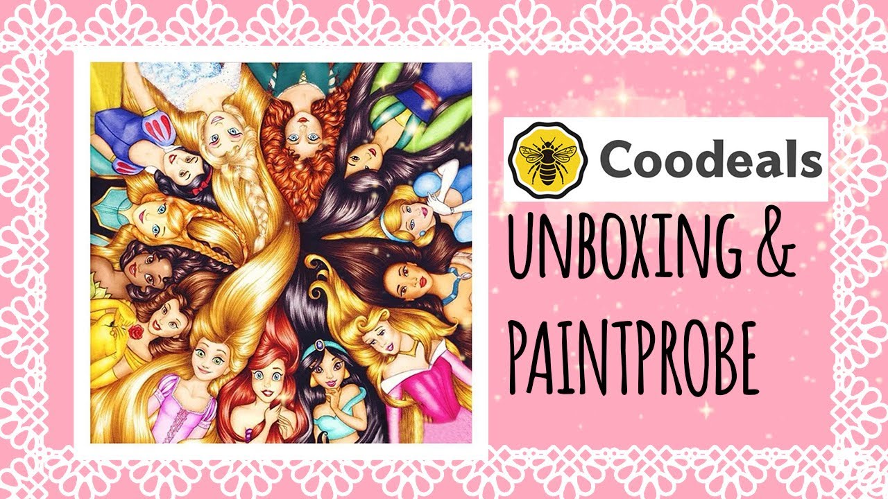 UNBOXING & PAINTPROBE 🤩| Coodeals | Diamondpainting