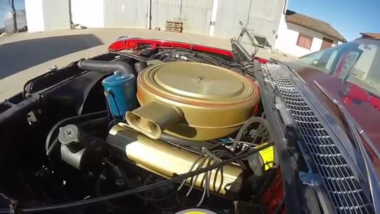 Cadillac 1959 engine 390 tri-power
