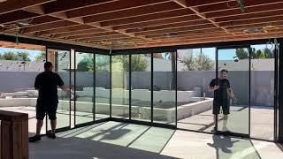 Innovative Zero Post Corner Slide and Stack Door System by Glass Expanse