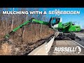 Clearing and Mulching with a Sennebogen 718 E