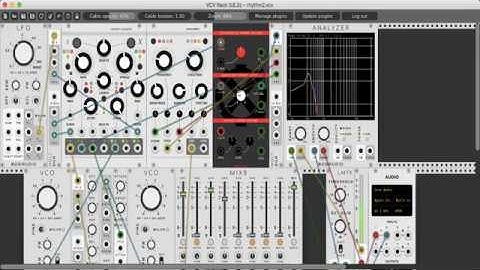 VCV - The Xor Uncertain - Audibile Instruments Random Sampler Bernulli Gate