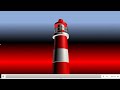 PowerPoint Art: Create an Animated 3D Lighthouse||po||The Lighthouse Presentation|| POWERPOINT