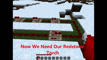 How To Make Redstone Torches Flash