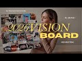 MAKING MY 2026 VISION BOARD ✨ | health, marathon goals & creator dreams