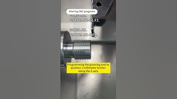 How to use G92 to turn external threads on SL 36? #cnclathe