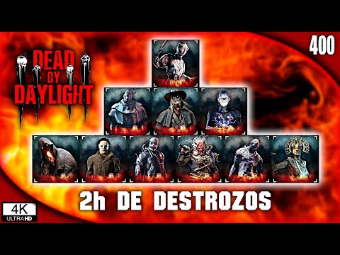 ESPECIAL 400: 2h DE DESTROZOS | DEAD BY DAYLIGHT Gameplay Español