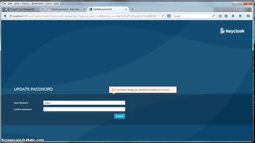 Keycloak Tutorial: Forgot password and password policies