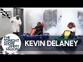 Kevin delaney helps jimmy fallon race a co2powered gokart
